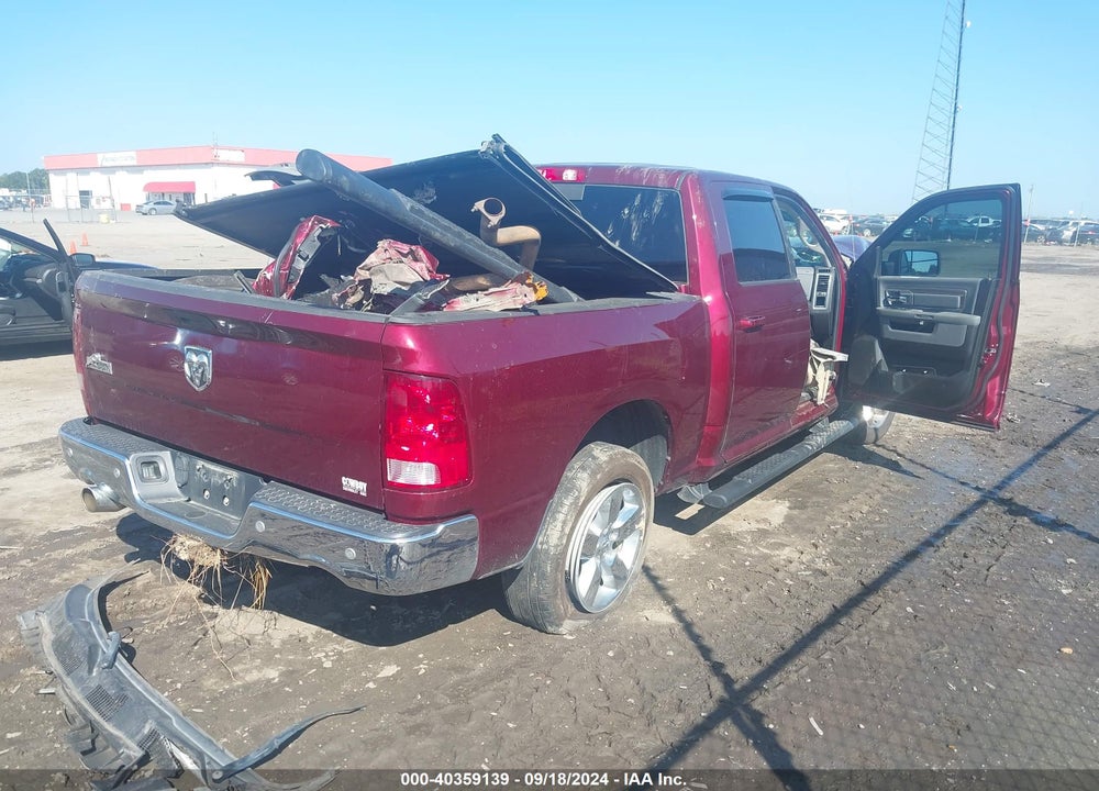 2019 RAM 1500 CLASSIC BIG HORN 4X2 5'7 BOX VIN: 1C6RR6LT0KS600795