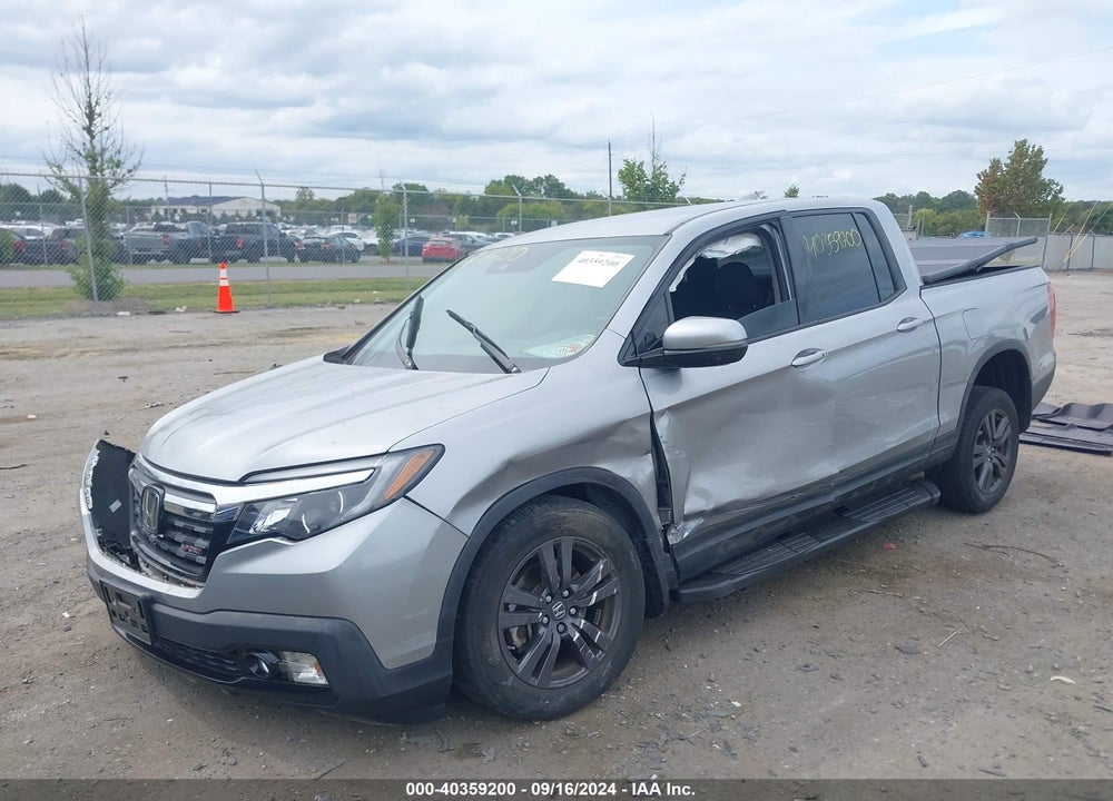 2020 HONDA RIDGELINE AWD SPORT VIN: 5FPYK3F19LB031436