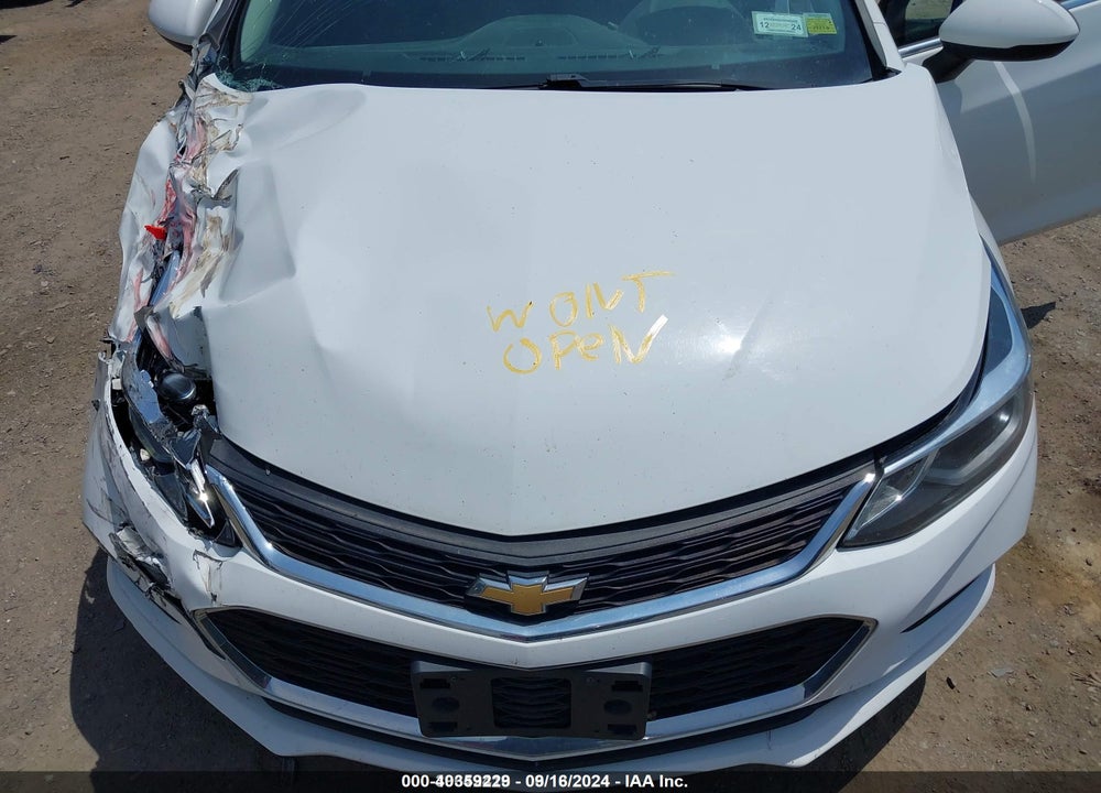 2017 CHEVROLET CRUZE VIN: 3G1BE6SM9HS508994