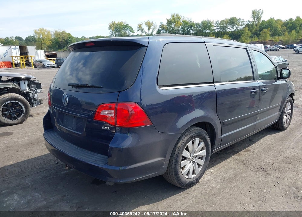 2012 VOLKSWAGEN ROUTAN SEL VIN: 2C4RVACG9CR390842