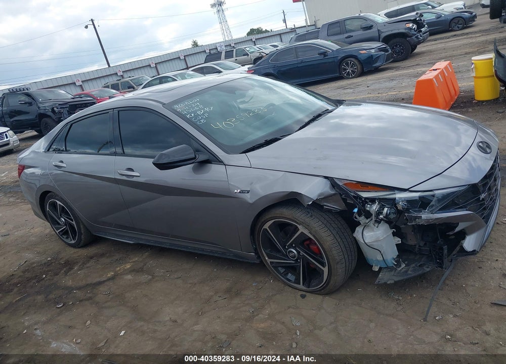 2023 HYUNDAI ELANTRA N LINE VIN: KMHLR4AF1PU515875