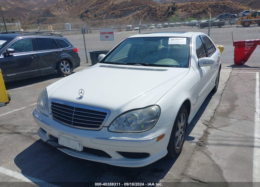 2006 MERCEDES-BENZ S 500 VIN: WDBNG75J96A479421