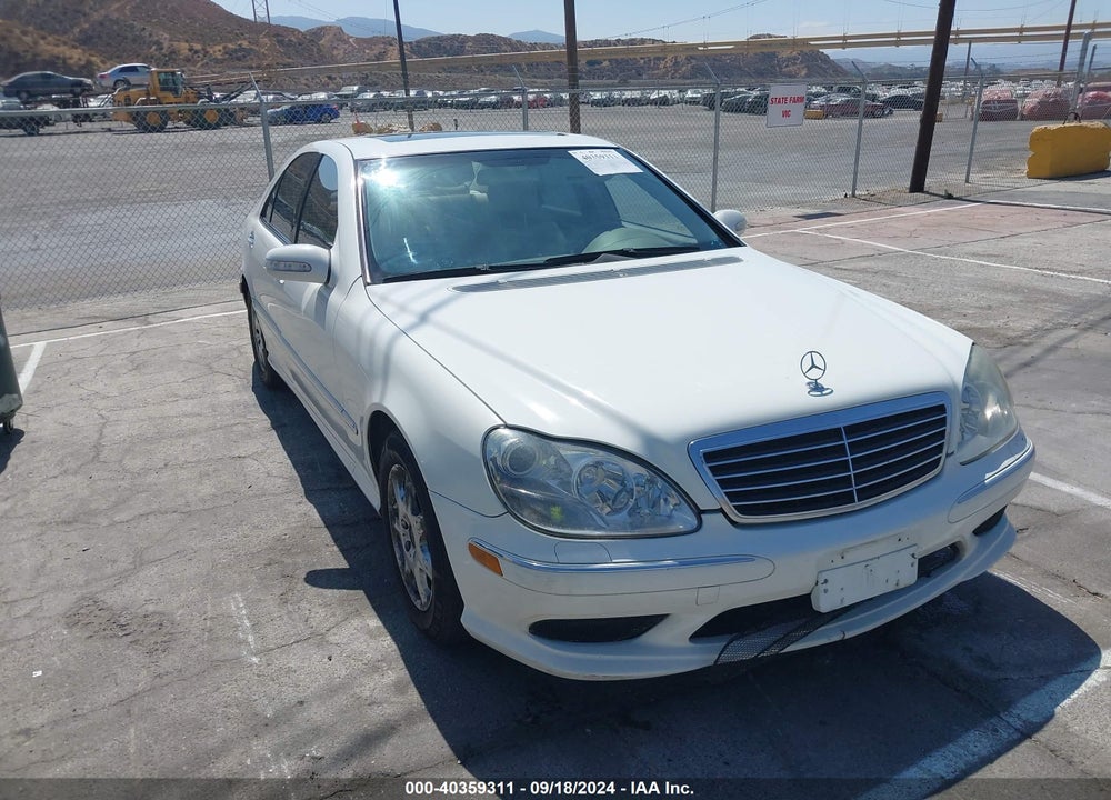 2006 MERCEDES-BENZ S 500 VIN: WDBNG75J96A479421