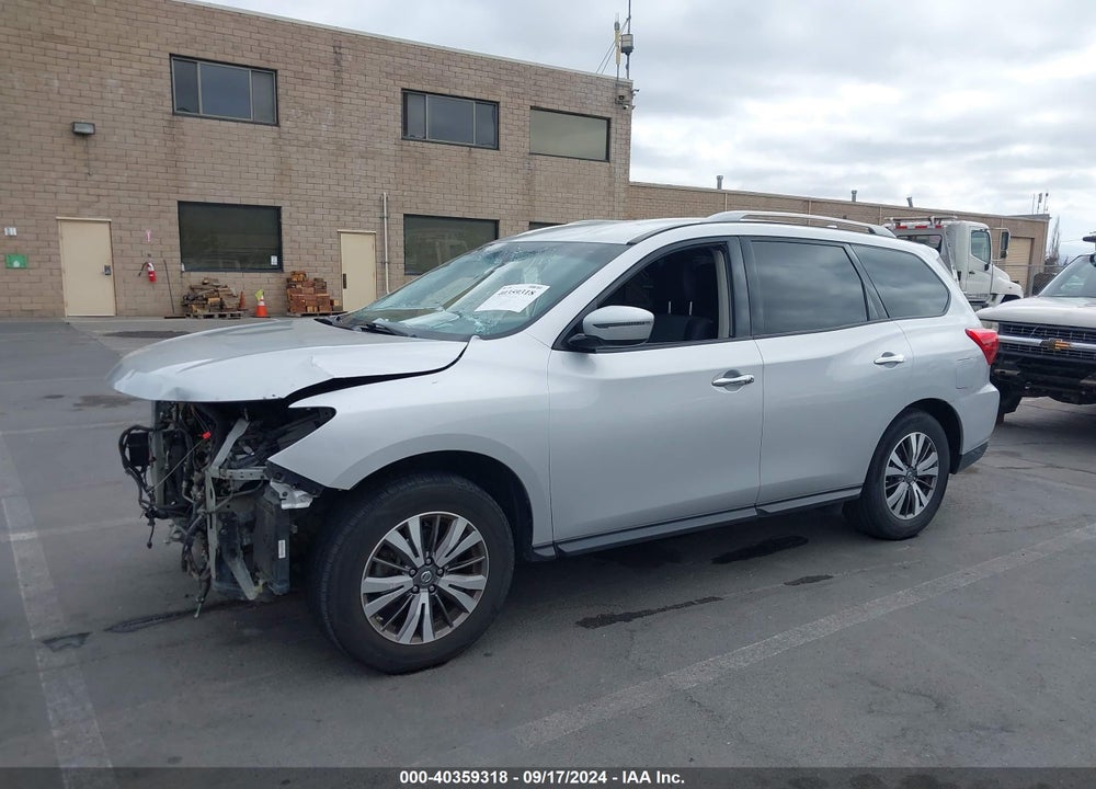 2019 NISSAN PATHFINDER SV VIN: 5N1DR2MM4KC589258