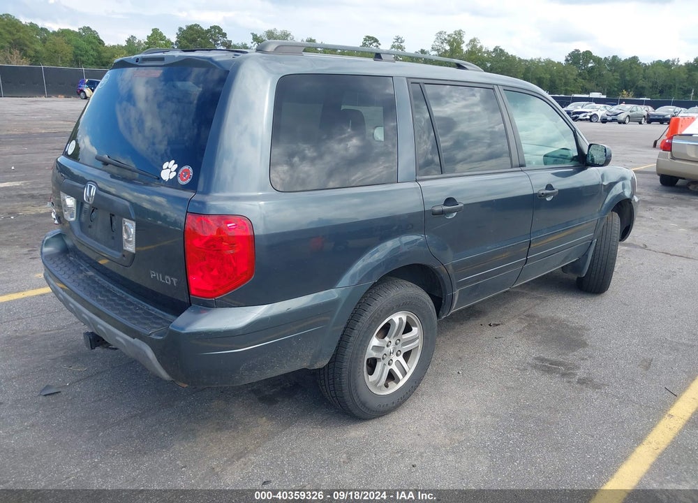 2003 HONDA PILOT EX-L VIN: 2HKYF18543H620395