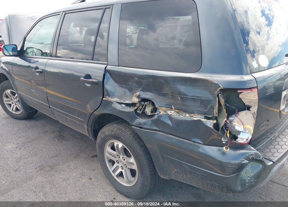 2003 HONDA PILOT EX-L VIN: 2HKYF18543H620395