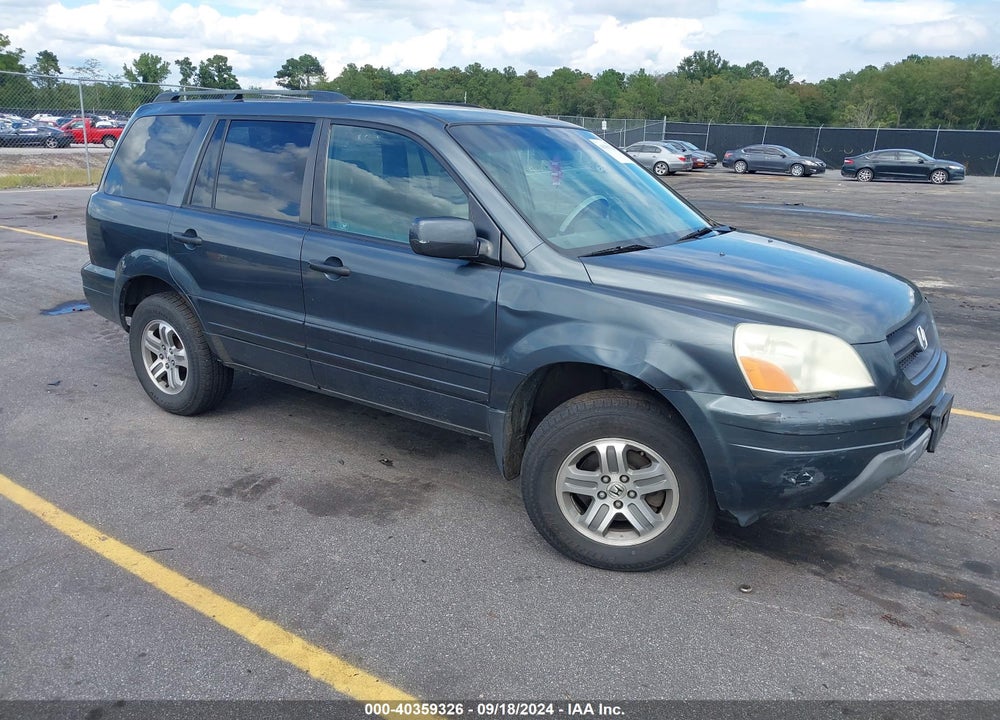 2003 HONDA PILOT EX-L VIN: 2HKYF18543H620395