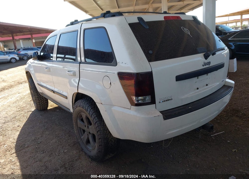 2007 JEEP GRAND CHEROKEE LAREDO VIN: 1J8GS48K87C595347