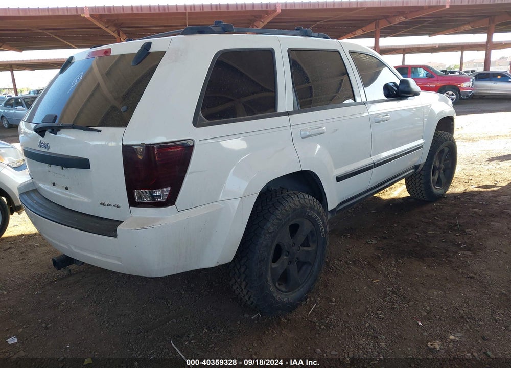 2007 JEEP GRAND CHEROKEE LAREDO VIN: 1J8GS48K87C595347