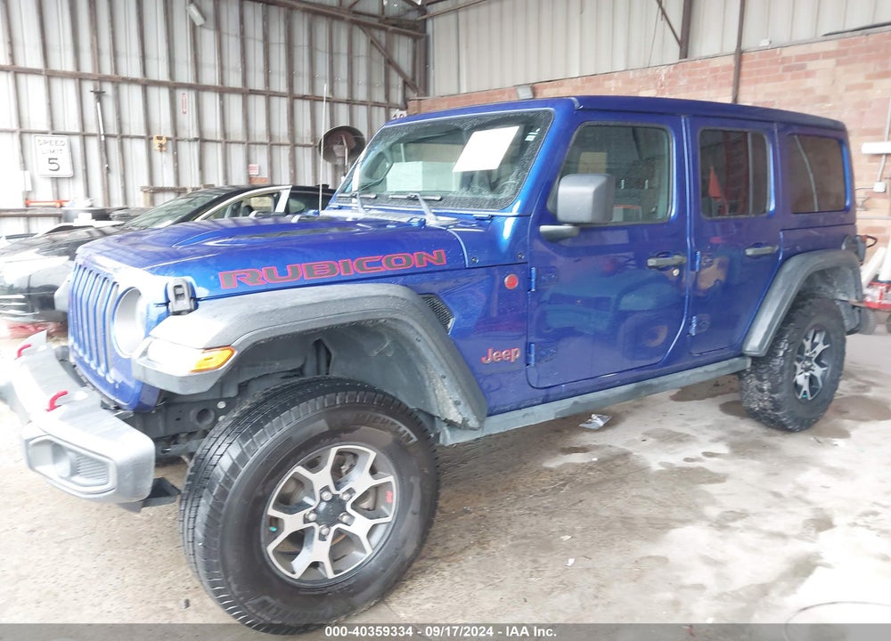 2020 JEEP WRANGLER UNLIMITED RUBICON 4X4 VIN: 1C4HJXFN5LW107736