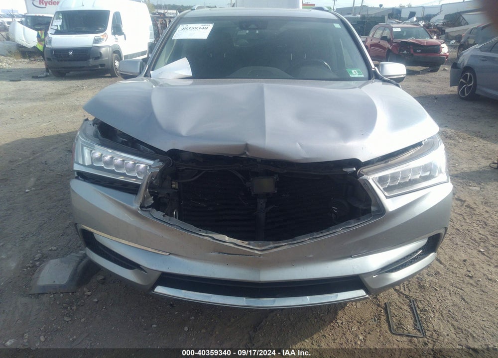 2017 ACURA MDX SPORT HYBRID TECHNOLOGY PACKAGE VIN: 5FRYD7H58HB001909