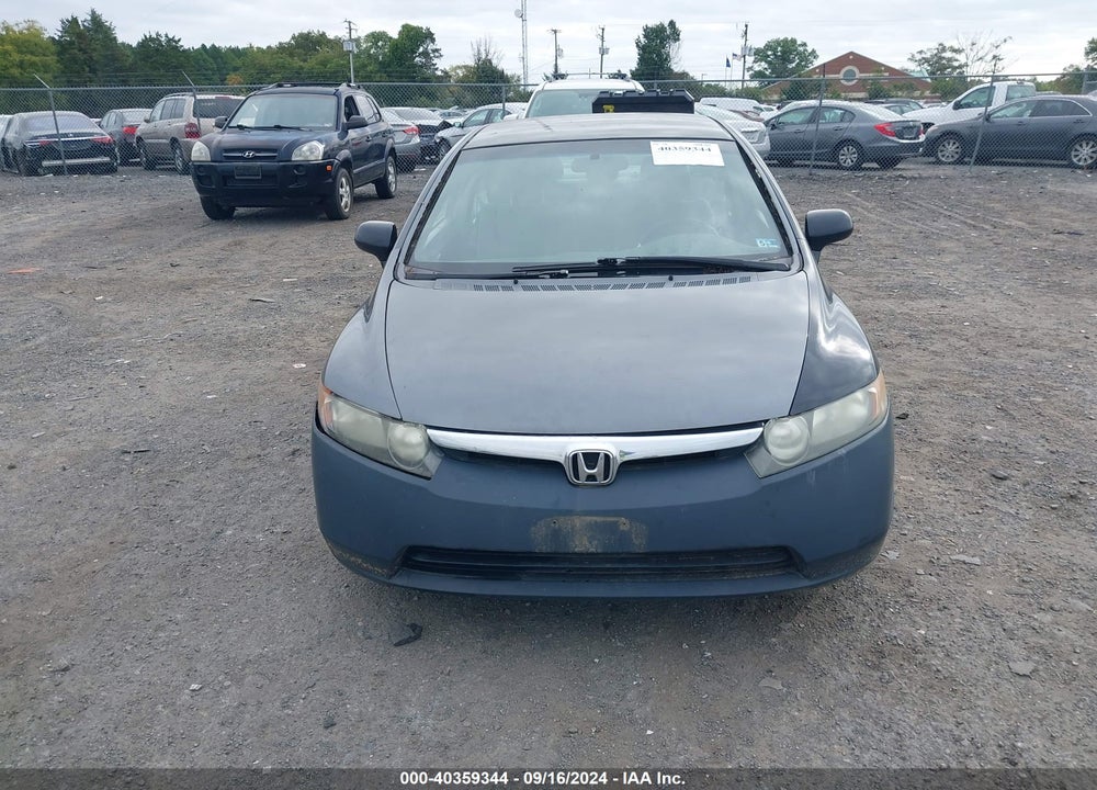 2007 HONDA CIVIC LX VIN: 1HGFA15547L123280