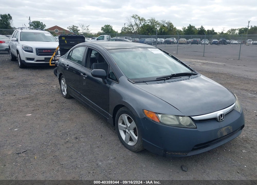 2007 HONDA CIVIC LX VIN: 1HGFA15547L123280