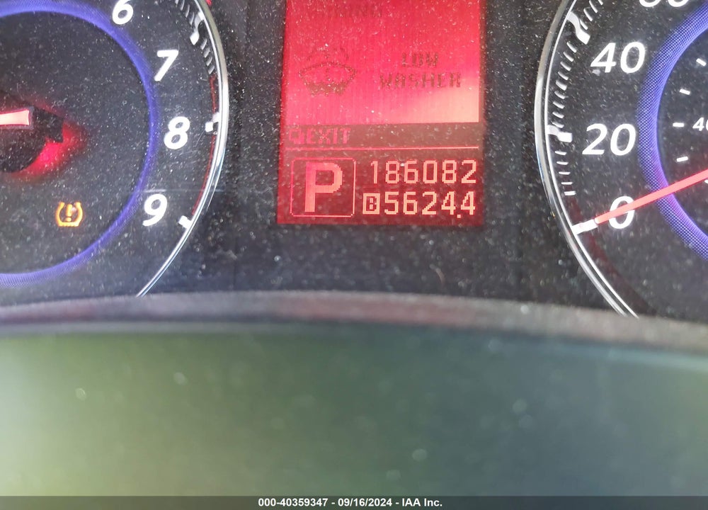 2009 INFINITI FX35 VIN: JNRAS18W09M157384