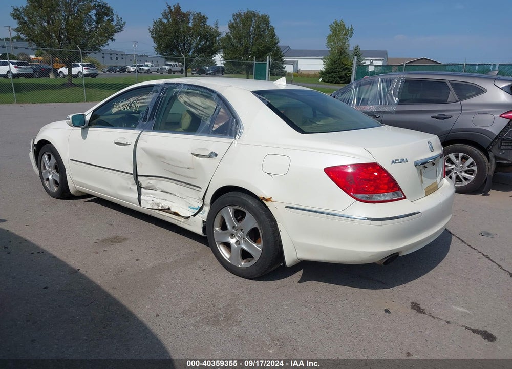 2007 ACURA RL 3.5 VIN: JH4KB16587C000511