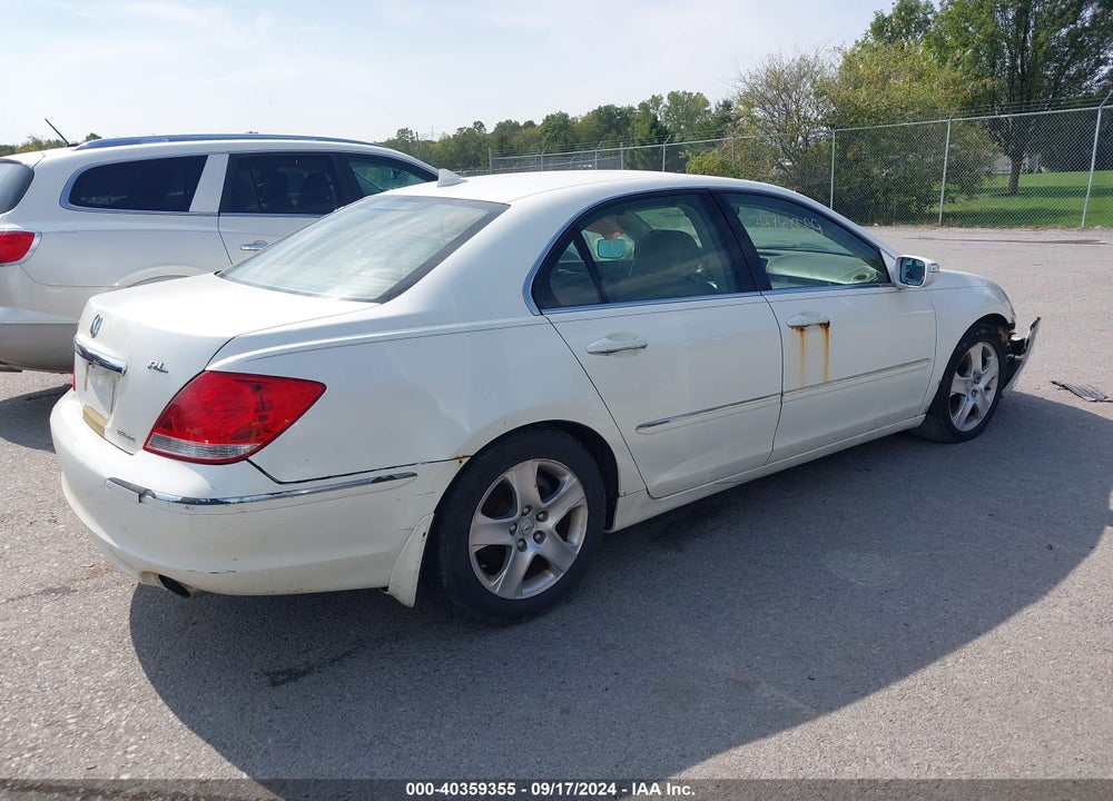 2007 ACURA RL 3.5 VIN: JH4KB16587C000511
