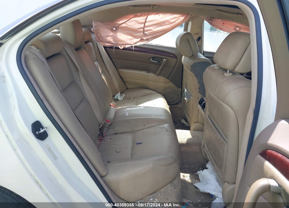 2007 ACURA RL 3.5 VIN: JH4KB16587C000511