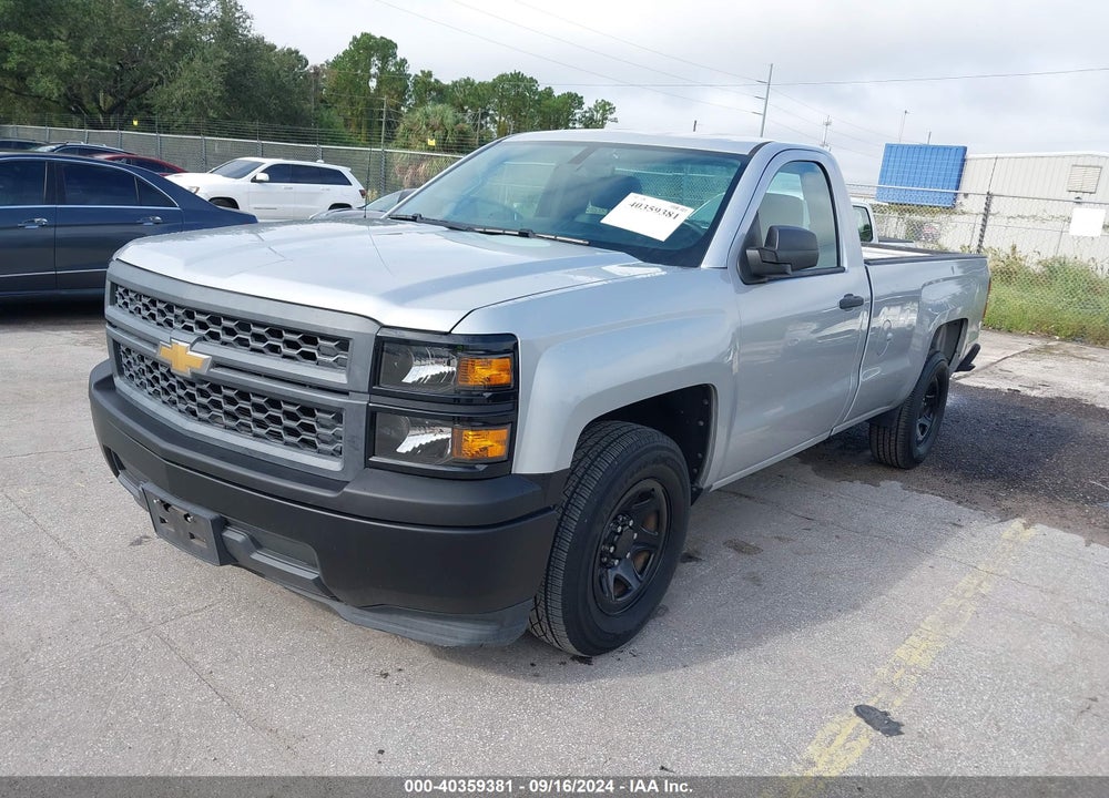 2015 CHEVROLET SILVERADO 1500 WT VIN: 1GCNCPEH2FZ387286