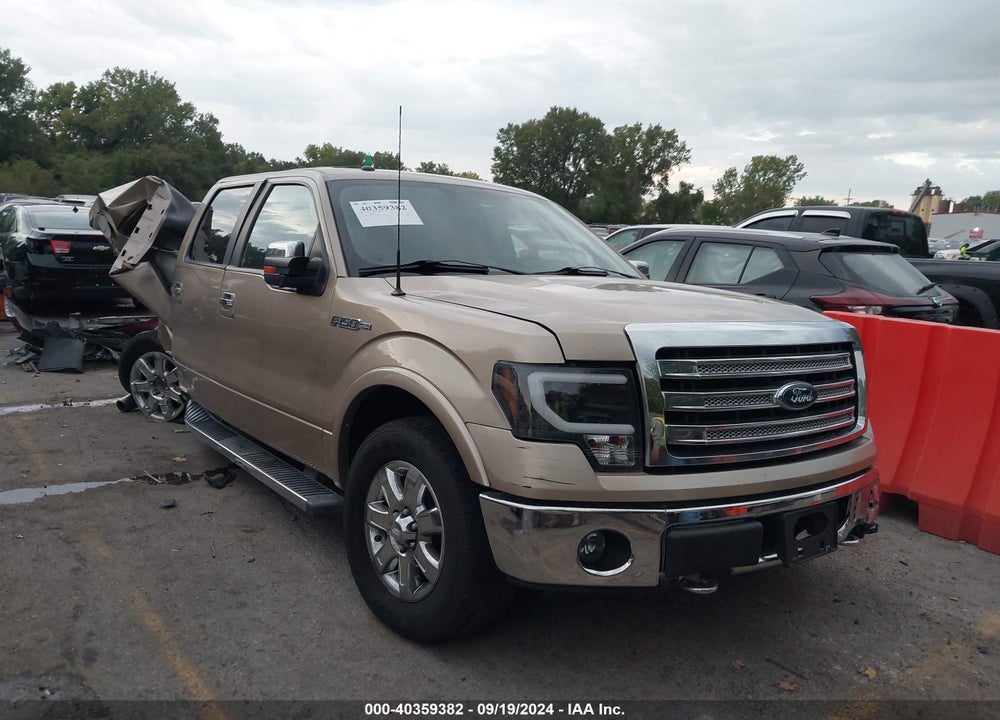 2013 FORD F-150 LARIAT VIN: 1FTFW1ET9DKD24821