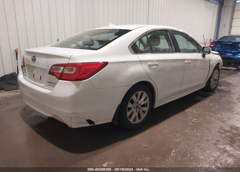2017 SUBARU LEGACY VIN: 4S3BNAC68H3005909