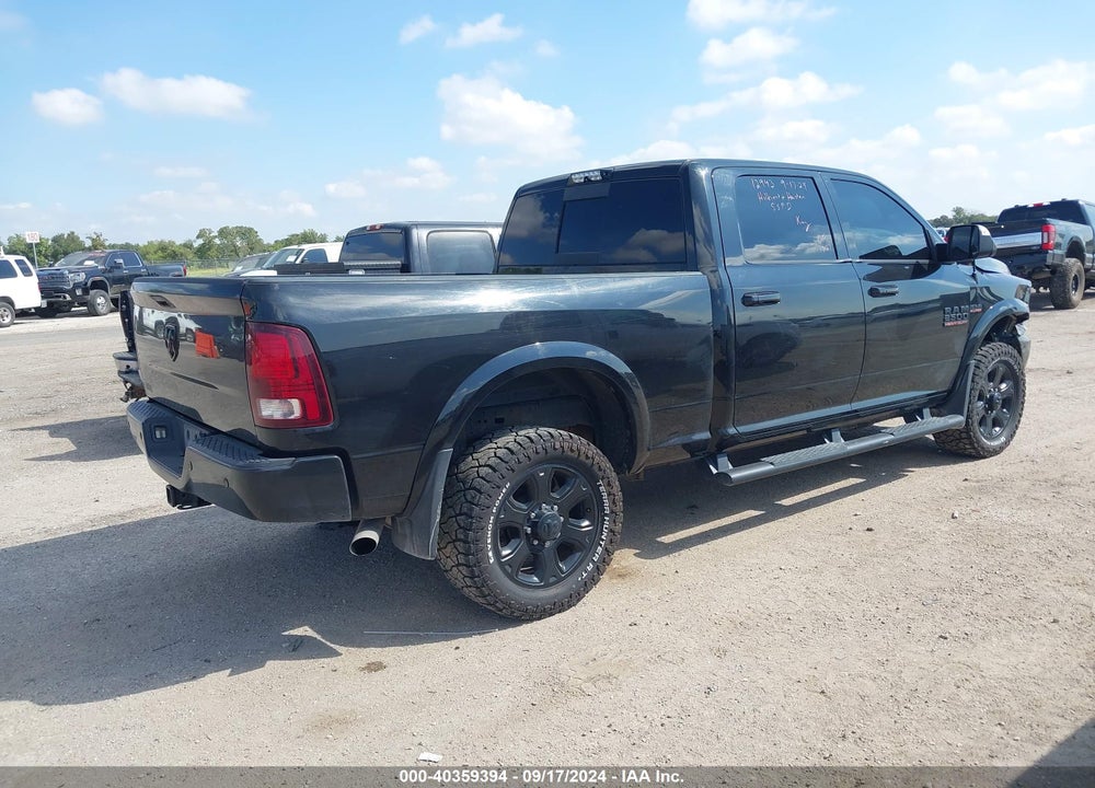 2017 RAM 2500 LAIE  4X4 6'4 BOX VIN: 3C6UR5FJ2HG634221