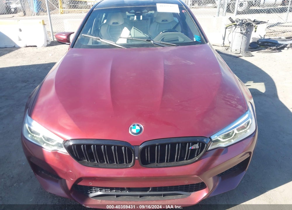2018 BMW M5 VIN: WBSJF0C55JB283553