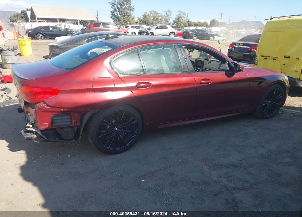 2018 BMW M5 VIN: WBSJF0C55JB283553