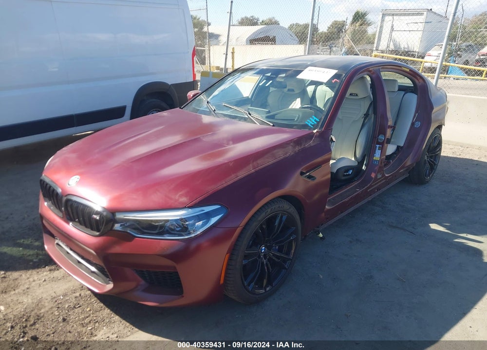 2018 BMW M5 VIN: WBSJF0C55JB283553