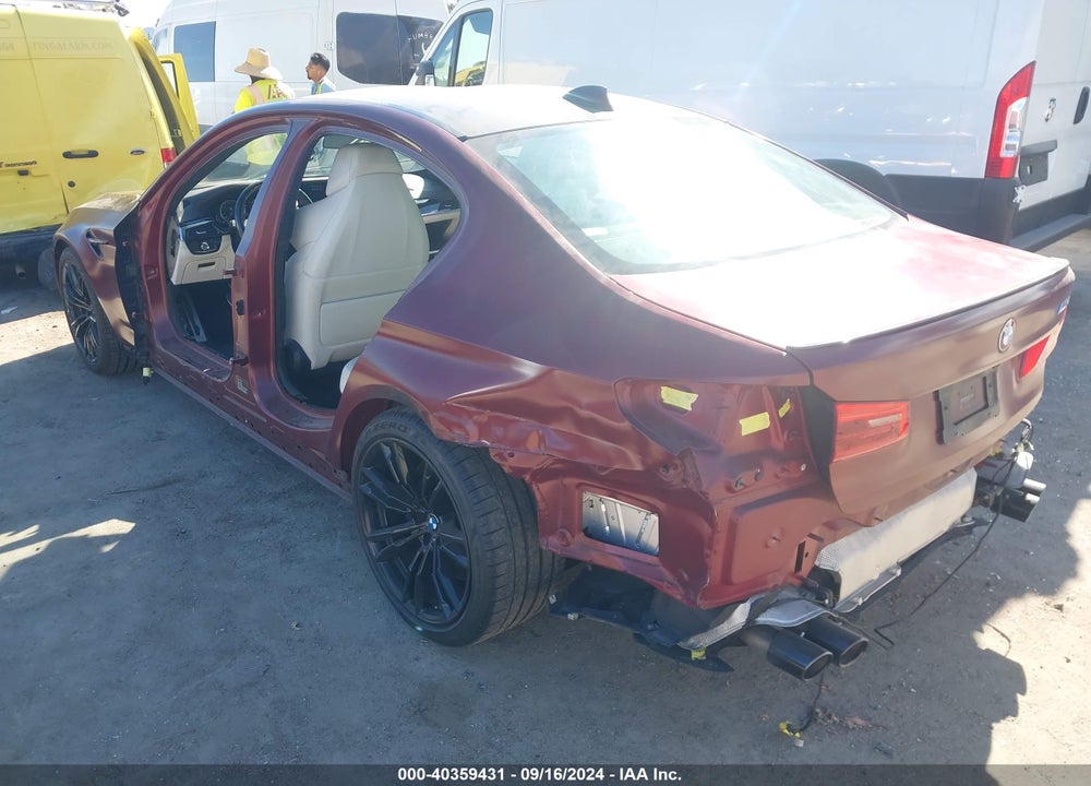 2018 BMW M5 VIN: WBSJF0C55JB283553