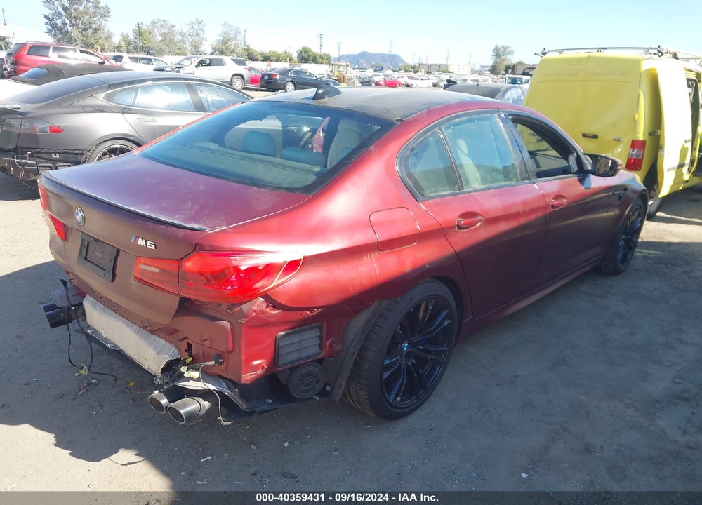 2018 BMW M5 VIN: WBSJF0C55JB283553