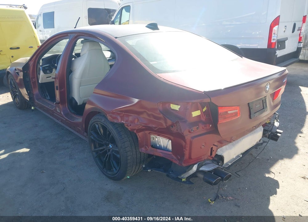 2018 BMW M5 VIN: WBSJF0C55JB283553