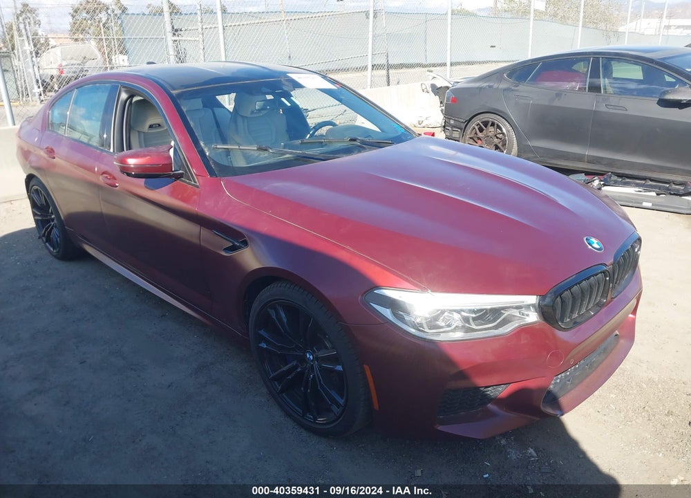 2018 BMW M5 VIN: WBSJF0C55JB283553