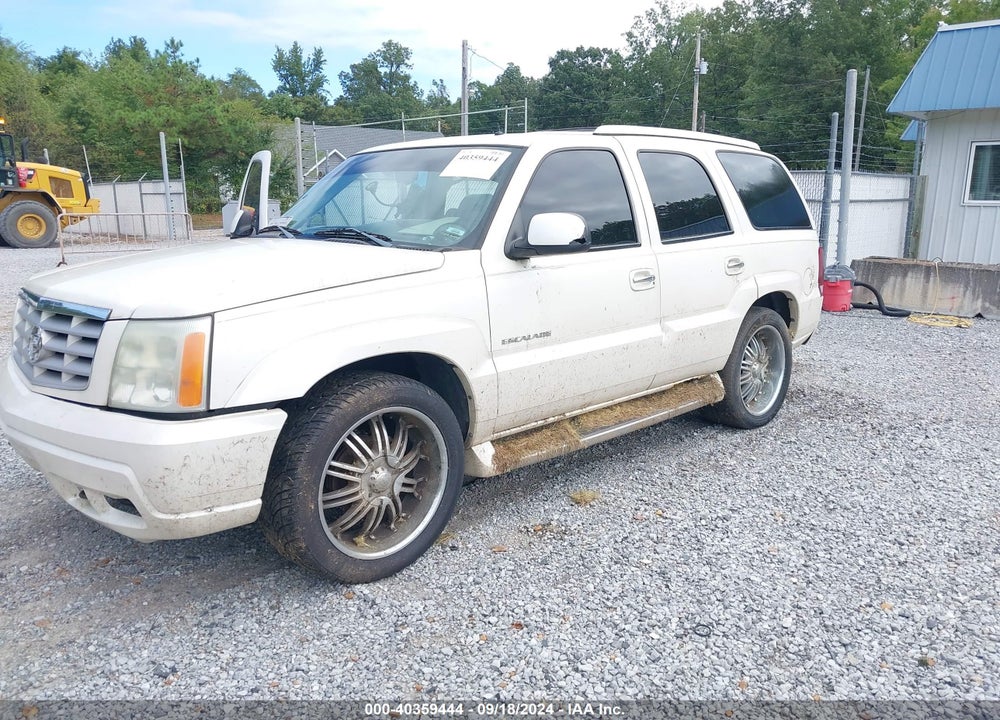 2002 CADILLAC ESCALADE STANDARD VIN: 1GYEK63N22R262279