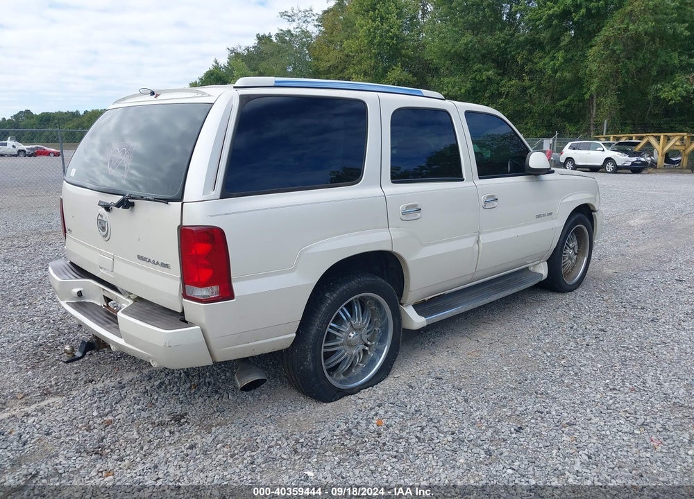 2002 CADILLAC ESCALADE STANDARD VIN: 1GYEK63N22R262279