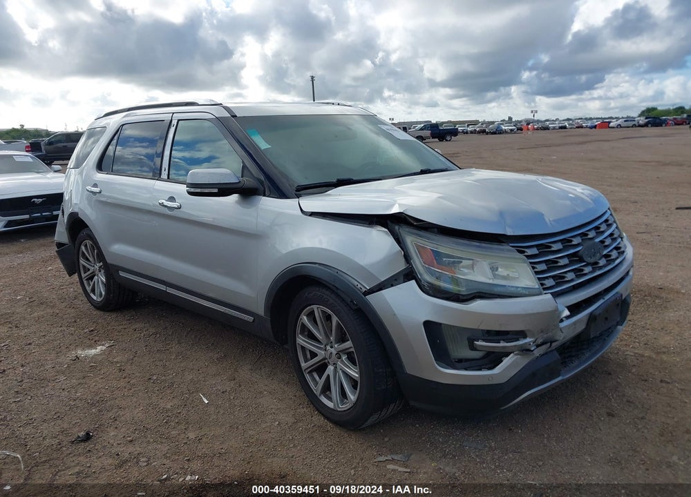2016 FORD EXPLORER LIMITED VIN: 1FM5K7F86GGC89243