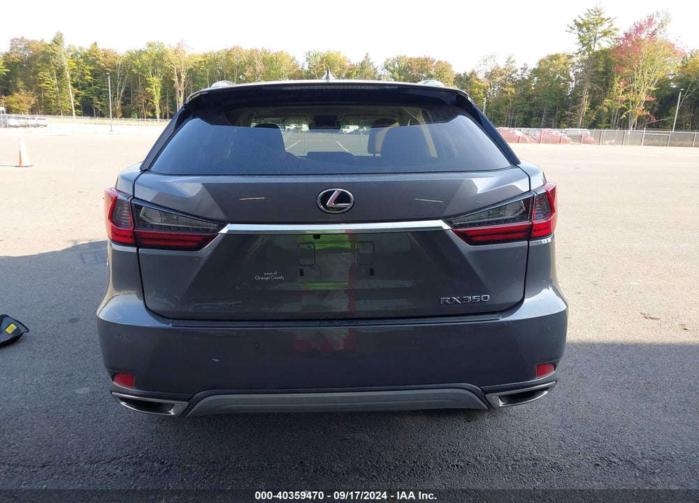 2022 LEXUS RX 350 VIN: 2T2HZMDA6NC316756