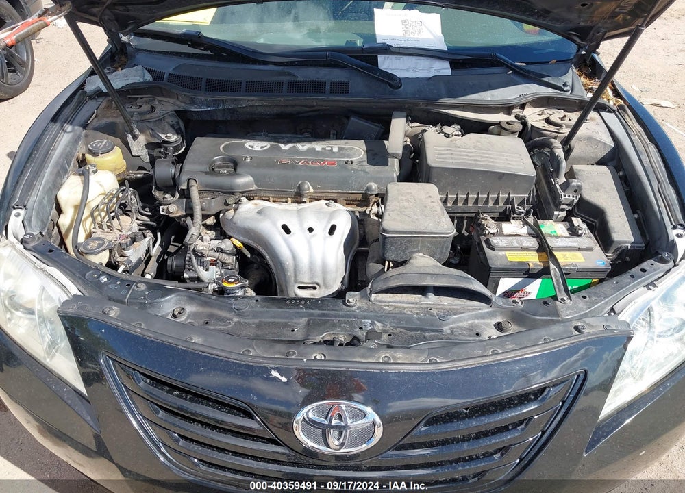 2009 TOYOTA CAMRY LE VIN: 4T1BE46K29U886799