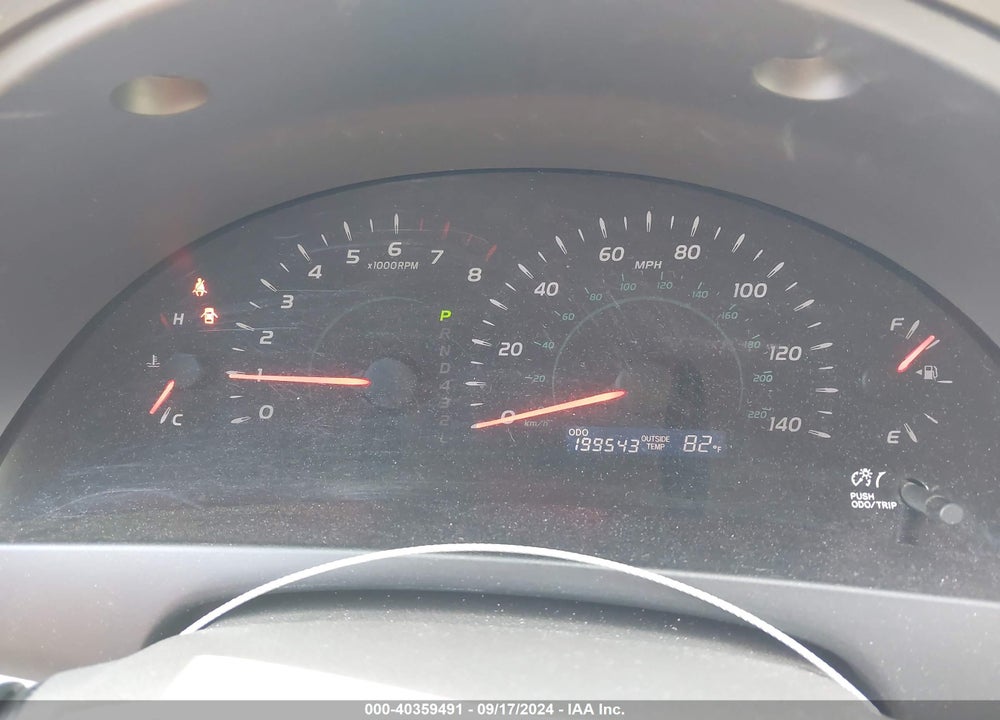 2009 TOYOTA CAMRY LE VIN: 4T1BE46K29U886799