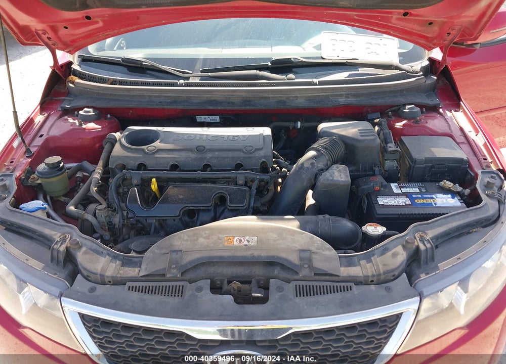2013 KIA FORTE SX VIN: KNAFW4A33D5666218