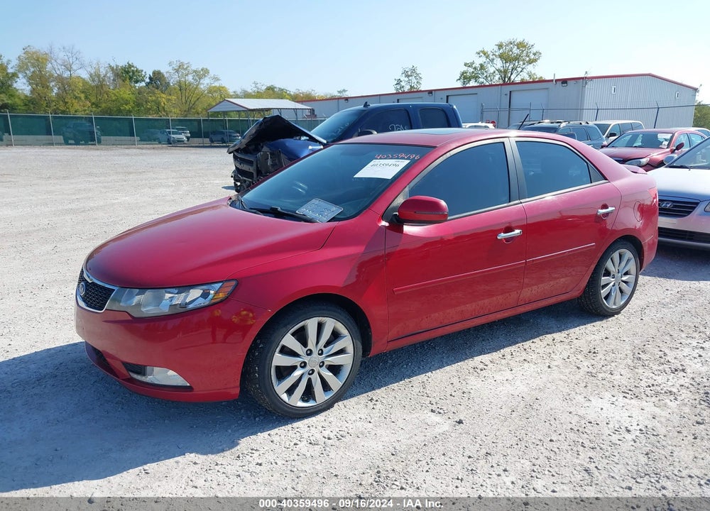 2013 KIA FORTE SX VIN: KNAFW4A33D5666218