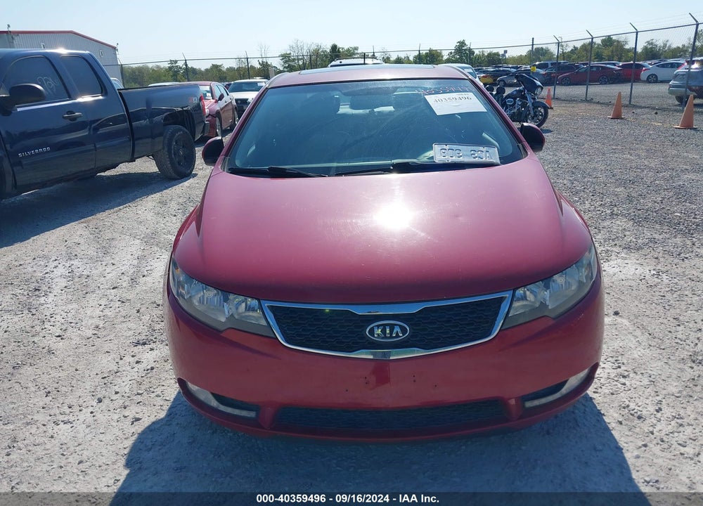 2013 KIA FORTE SX VIN: KNAFW4A33D5666218