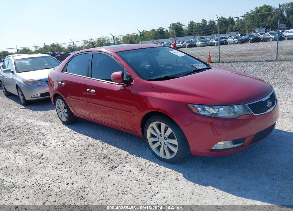 2013 KIA FORTE SX VIN: KNAFW4A33D5666218
