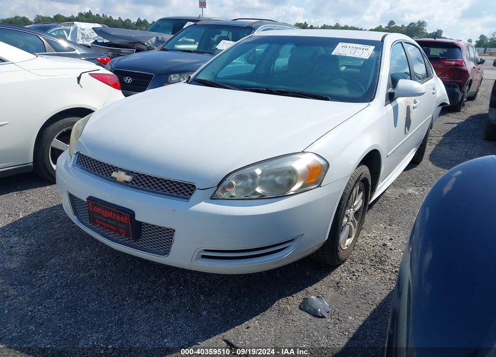 2014 CHEVROLET IMPALA LIMITED LS VIN: 2G1WA5E30E1129867
