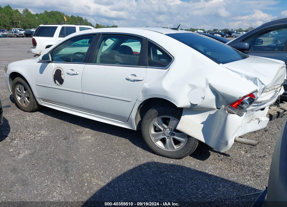 2014 CHEVROLET IMPALA LIMITED LS VIN: 2G1WA5E30E1129867