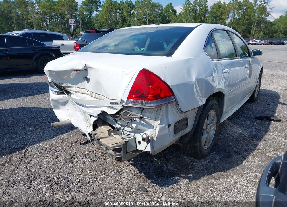 2014 CHEVROLET IMPALA LIMITED LS VIN: 2G1WA5E30E1129867