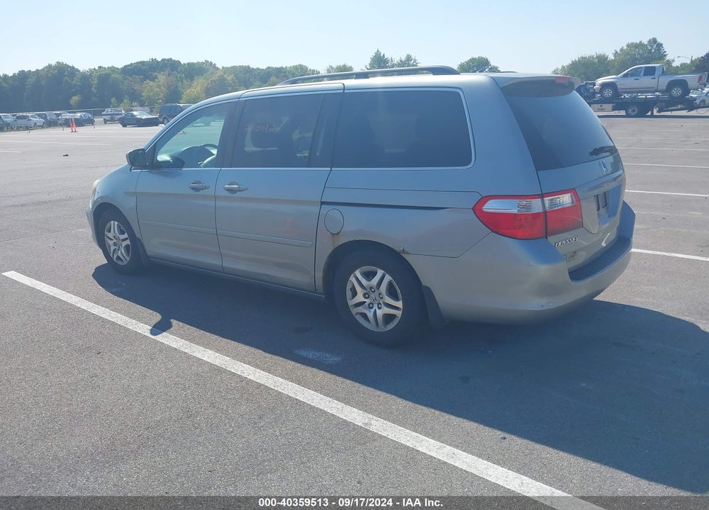 2007 HONDA ODYSSEY EX-L VIN: 5FNRL38757B092672