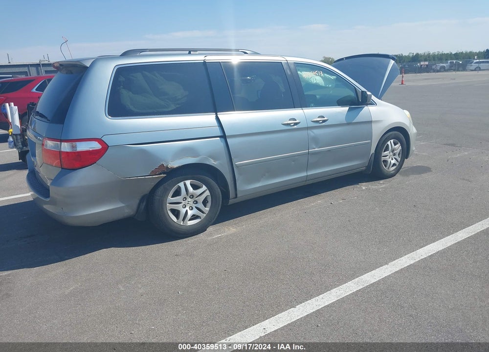 2007 HONDA ODYSSEY EX-L VIN: 5FNRL38757B092672
