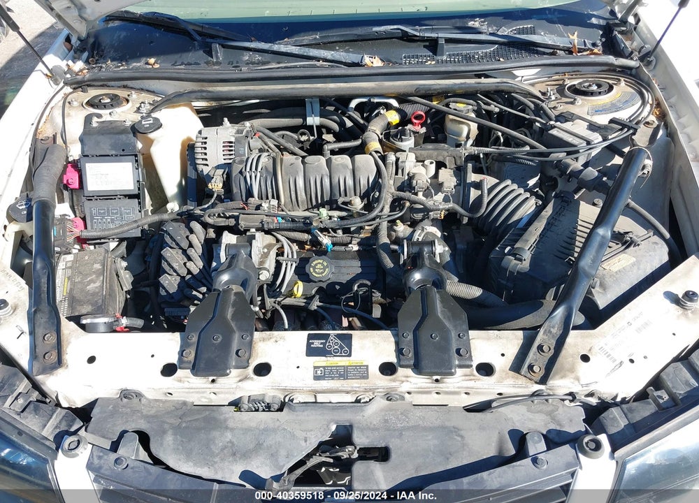 2002 CHEVROLET IMPALA LS VIN: 2G1WH55K429222388