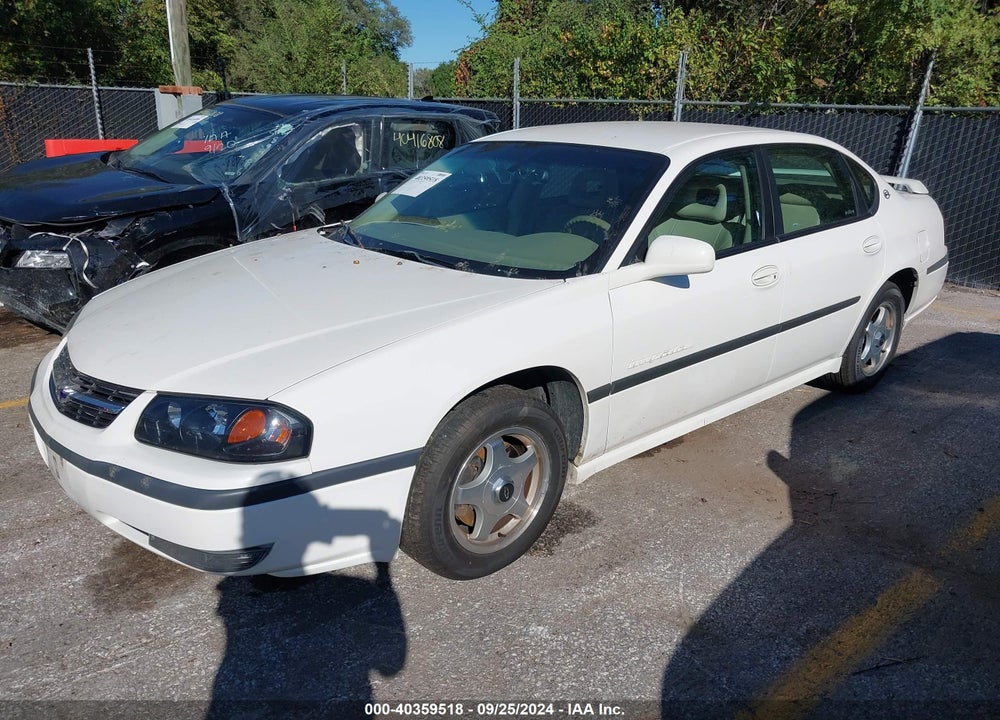 2002 CHEVROLET IMPALA LS VIN: 2G1WH55K429222388