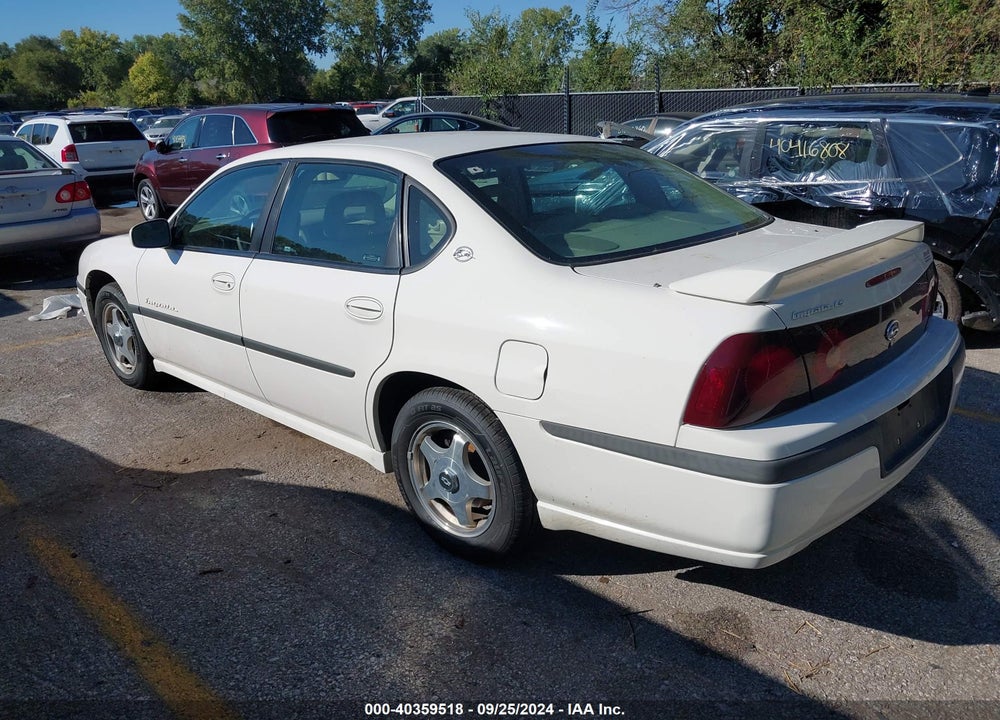 2002 CHEVROLET IMPALA LS VIN: 2G1WH55K429222388